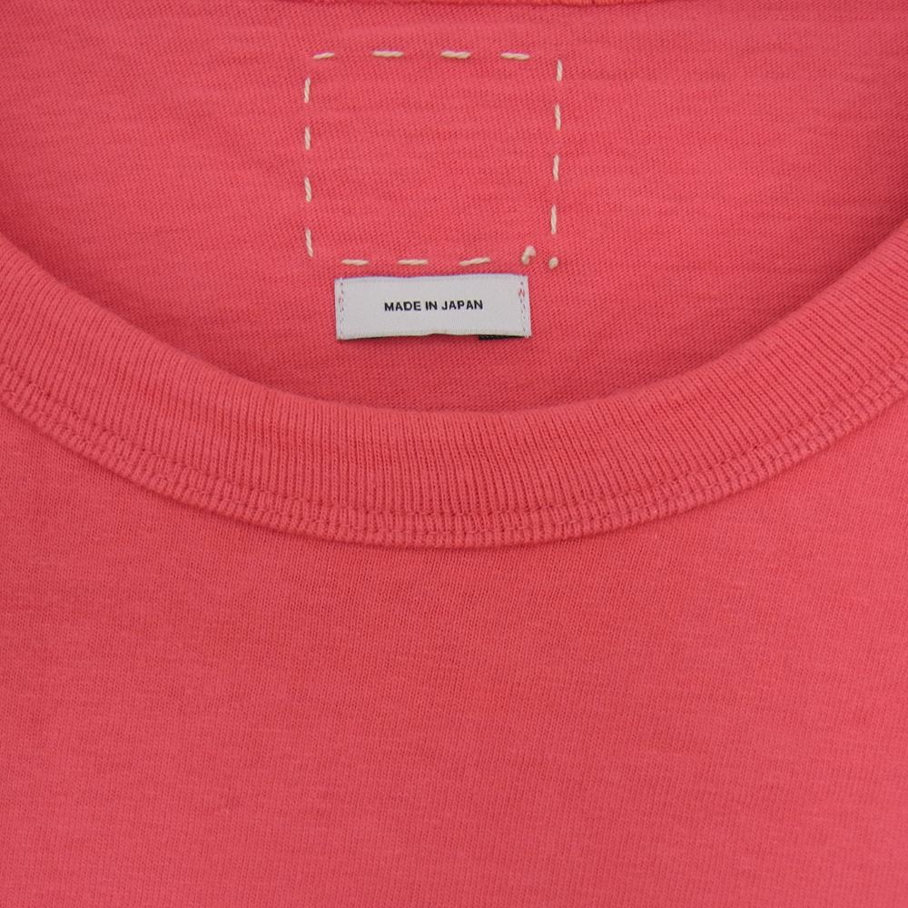 visvim シャツ Tシャツ　新品未使用　ヴィズビム　2  カットソー　赤サイズは２