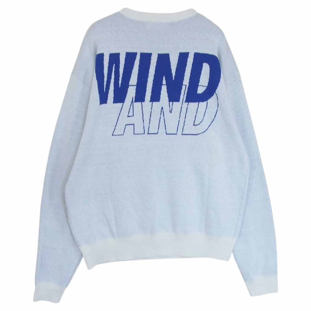 WIND AND SEA ウィンダンシー ニット 23SS WDS-O-SEA-23-Q3-KN-01 ロゴ