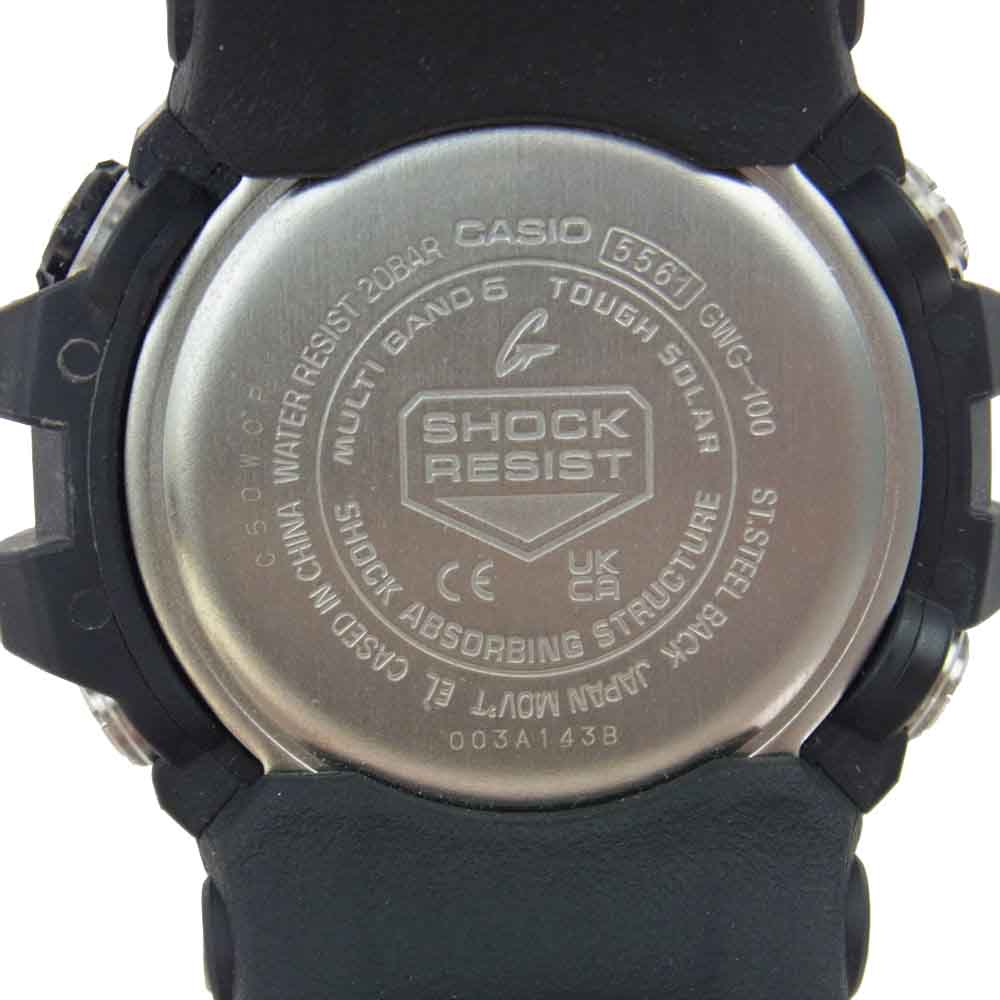 CASIO G-SHOCK カシオ ジーショック 時計 GWG-100-1AJF MASTER OF G