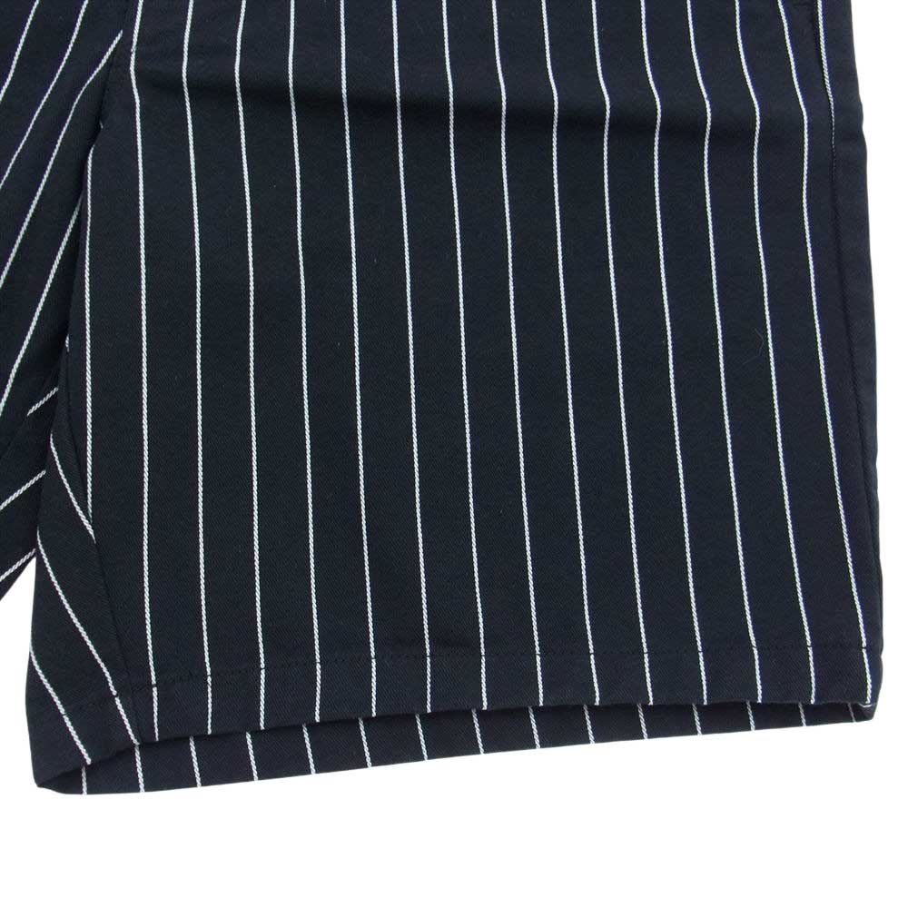 Supreme シュプリーム ショートパンツ 21SS Work Short Black Stripe