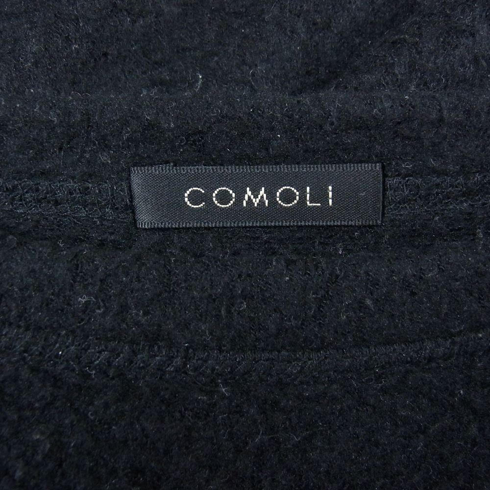 COMOLI コモリ スウェット 19AW Q03-05017 シルク プルオーバー