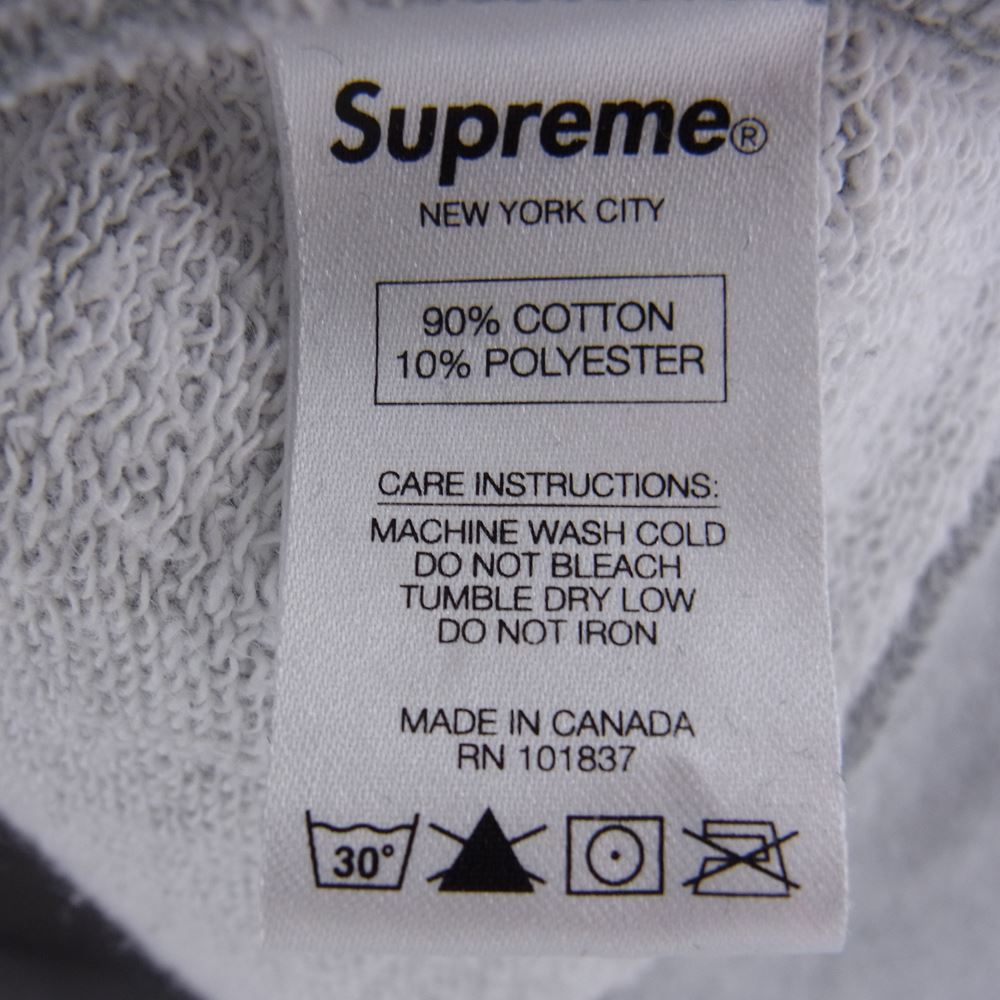 Supreme シュプリーム パーカー 15SS Hooded Foil Logo Zip Up