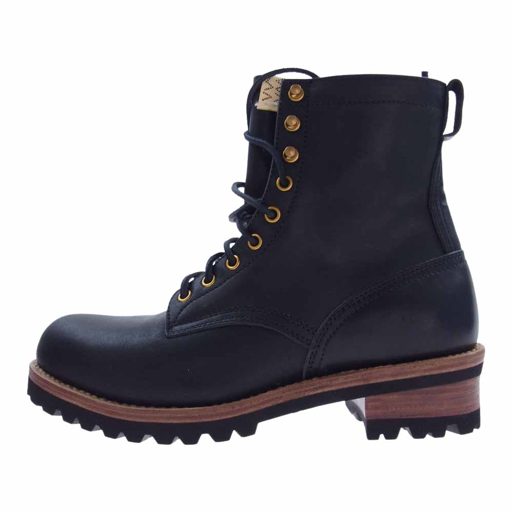 VISVIM ビズビム ブーツ 0118102002006 18SS ZERMATT BOOTS FOLK HORSEHIDE ツェルマット ブーツ  フォーク ホースハイド ブラック系 M10【新古品】【未使用】