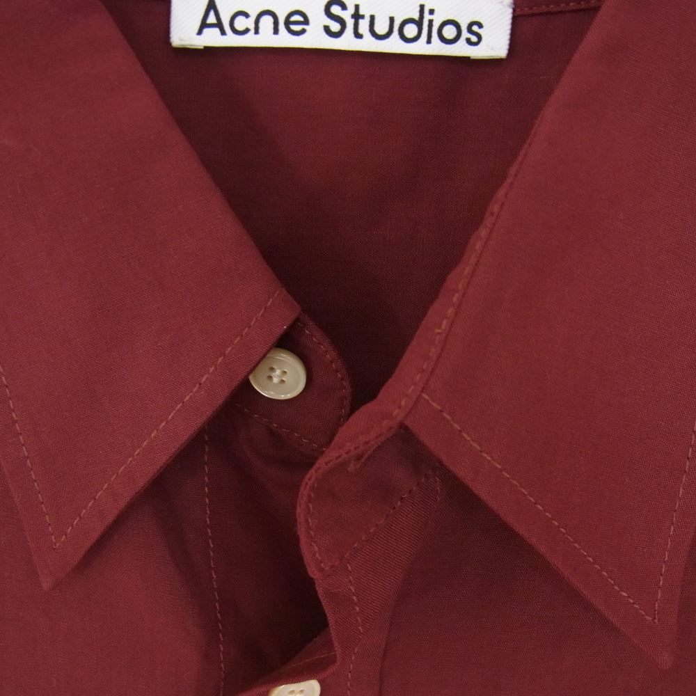 ACNE STUDIOS アクネストゥディオズ 長袖シャツ 21AW FN-MN-SHIR000439