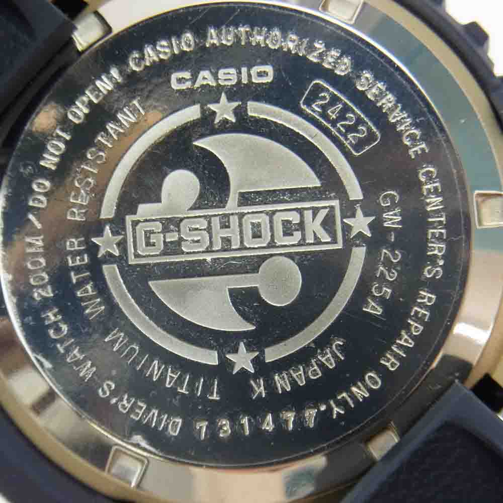 G-SHOCK ジーショック 時計 GW-225A-1JF 25周年 FROGMAN フロッグマン ドーンブラック クォーツ 腕時計 ウォッチ  ブラック系【美品】