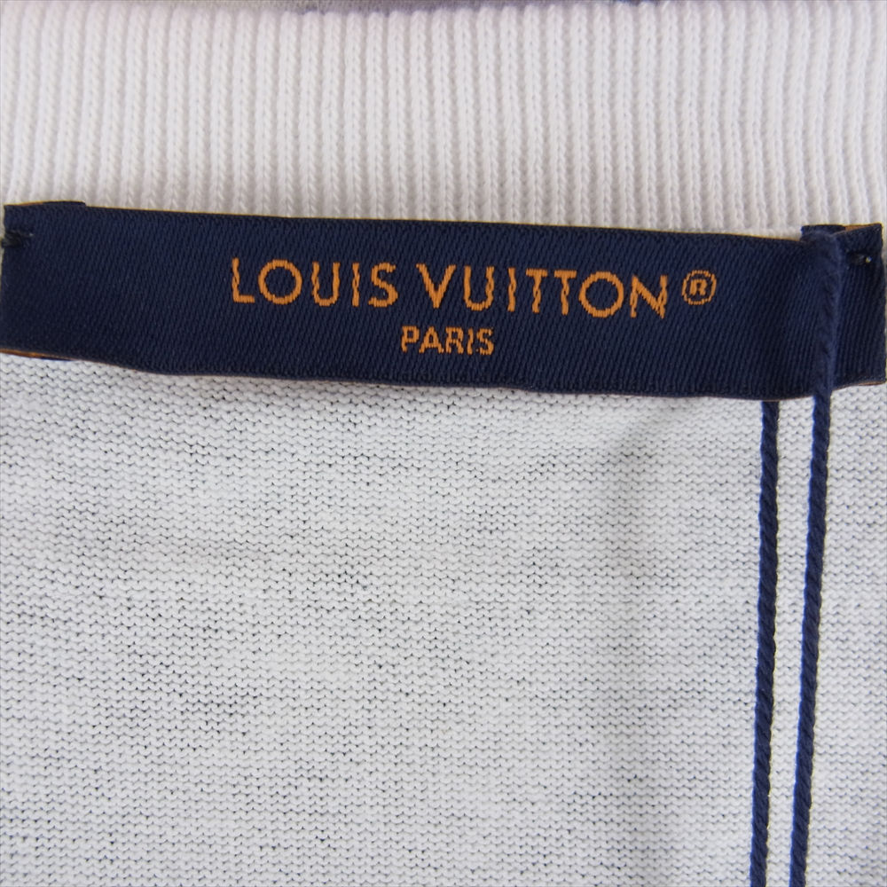 LOUIS VUITTON ルイ・ヴィトン Ｔシャツ 23SS 1AB61B プリンテッド シボリ タイダイ 総柄 Tシャツ 半袖  XL【新古品】【未使用】