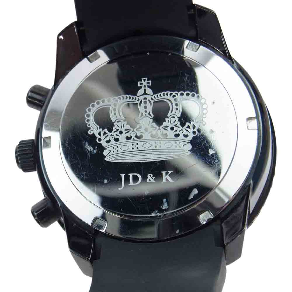 Justin Davis ジャスティンデイビス 時計 × 清春 ギャランティ付属 BBB004 JD&K クロノグラフ ウォッチ 腕時計 ブラック系