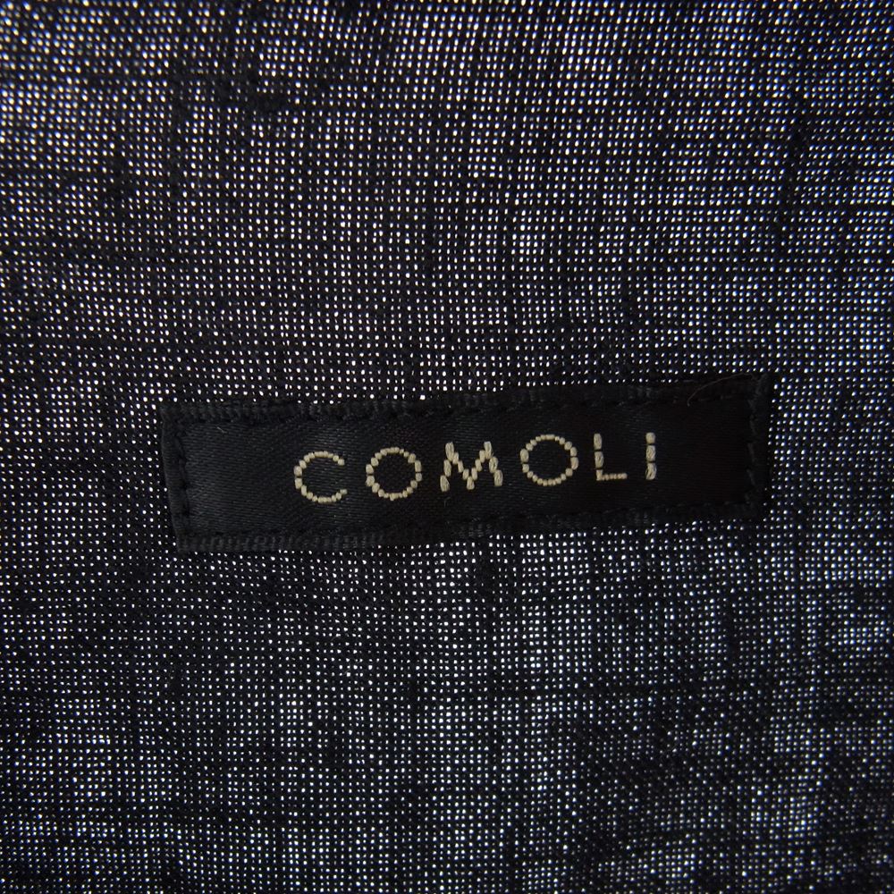 COMOLI コモリ ジャケット 23SS X01-01027 リネンドット シャツ