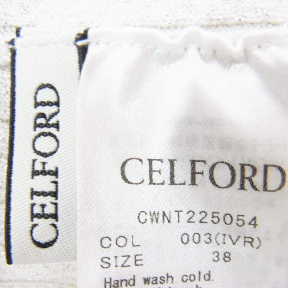 セルフォード CELFORD ニット 22AW CWNT225054 レース編み付き長袖