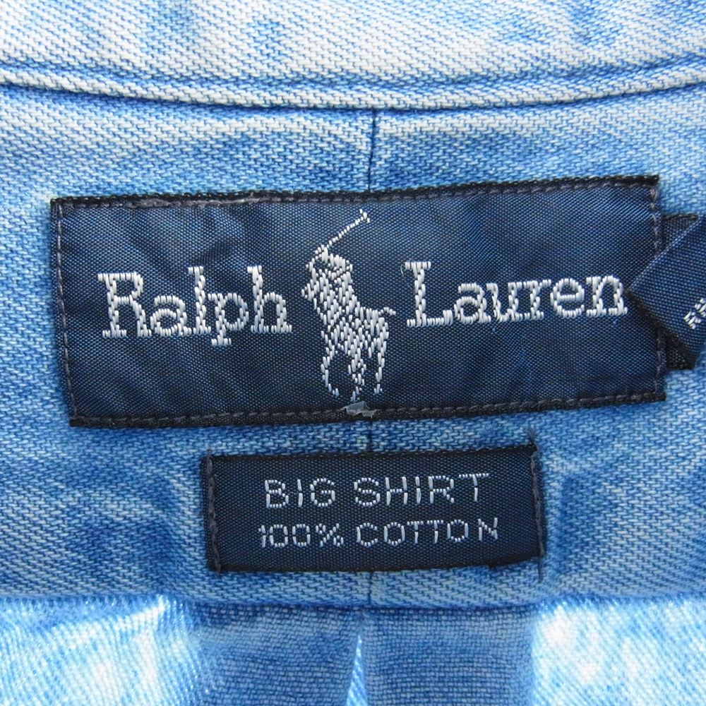 POLO RALPH LAUREN ポロ・ラルフローレン 長袖シャツ ビッグシャツ