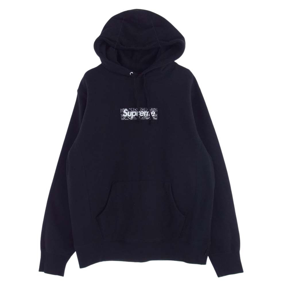 supreme バンダナボックスロゴパーカー　MボックスロゴパーカーM