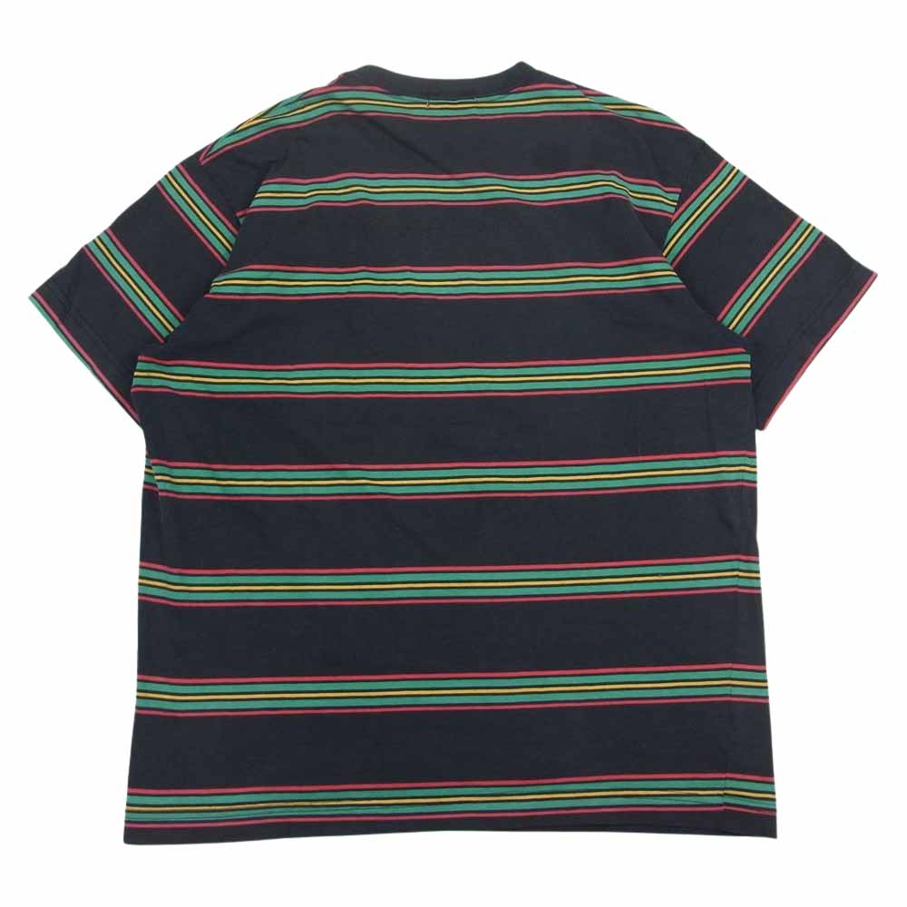 80's stussy Tシャツ 初期黒タグ 襟柄 - Tシャツ/カットソー(半袖/袖なし)