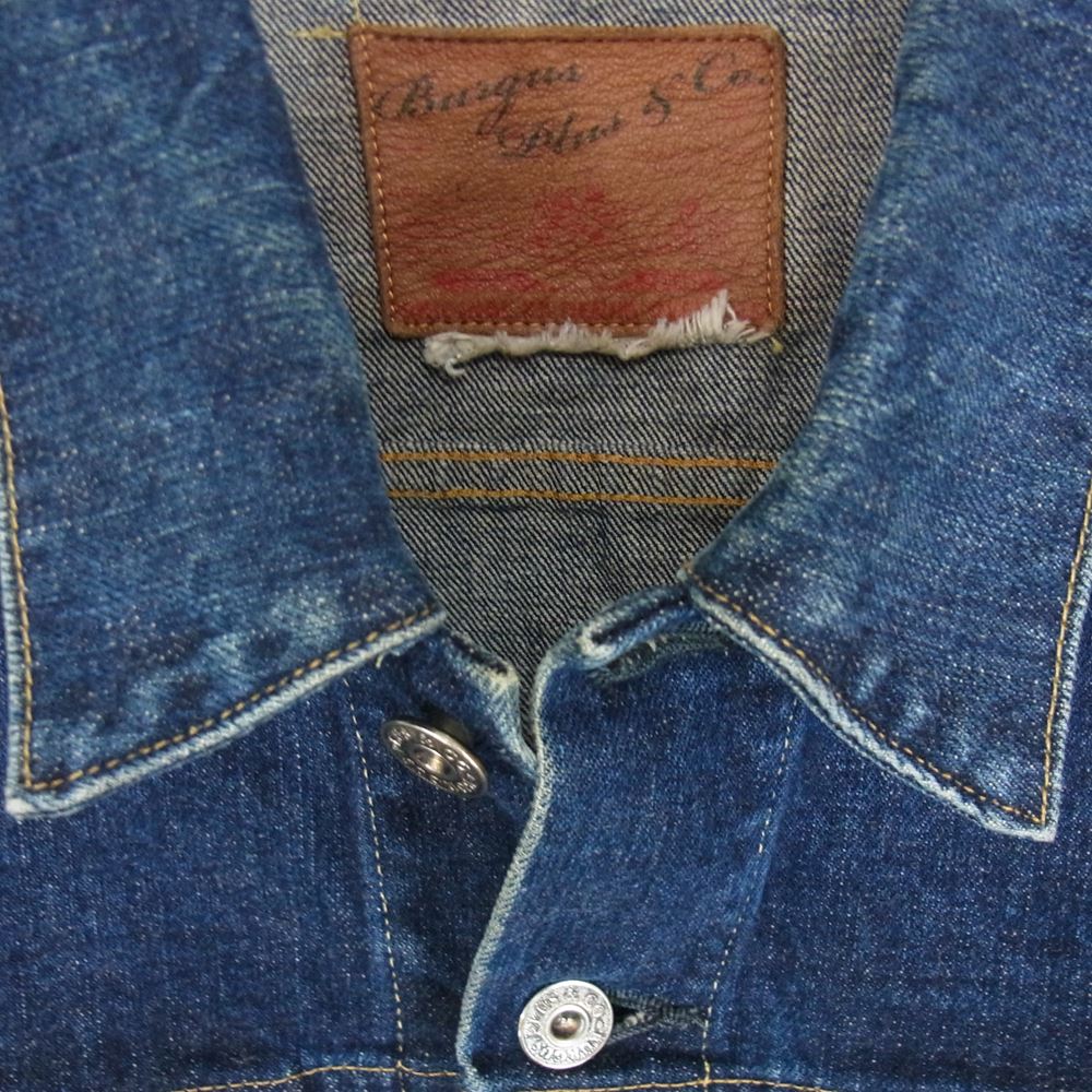 バーガスプラス BURGUS PLUS デニムジャケット 71955 3rd Type Denim