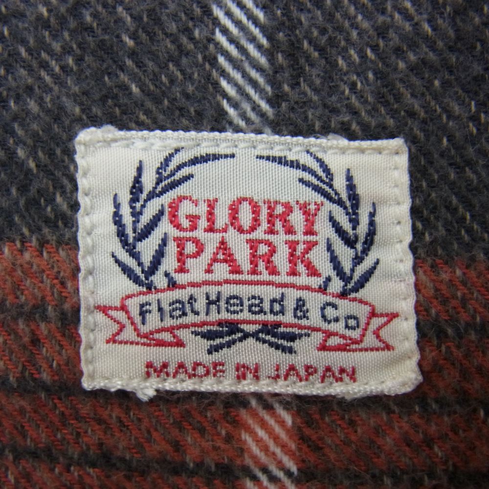 THE FLAT HEAD ザフラットヘッド 長袖シャツ GLORY PARK ネル