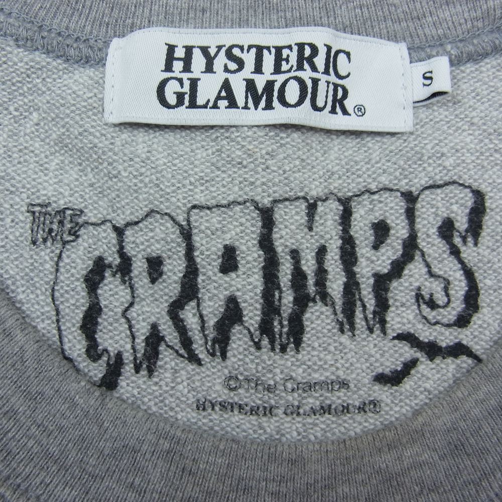 HYSTERIC GLAMOUR ヒステリックグラマー スウェット 0251CS06 CRAMPS