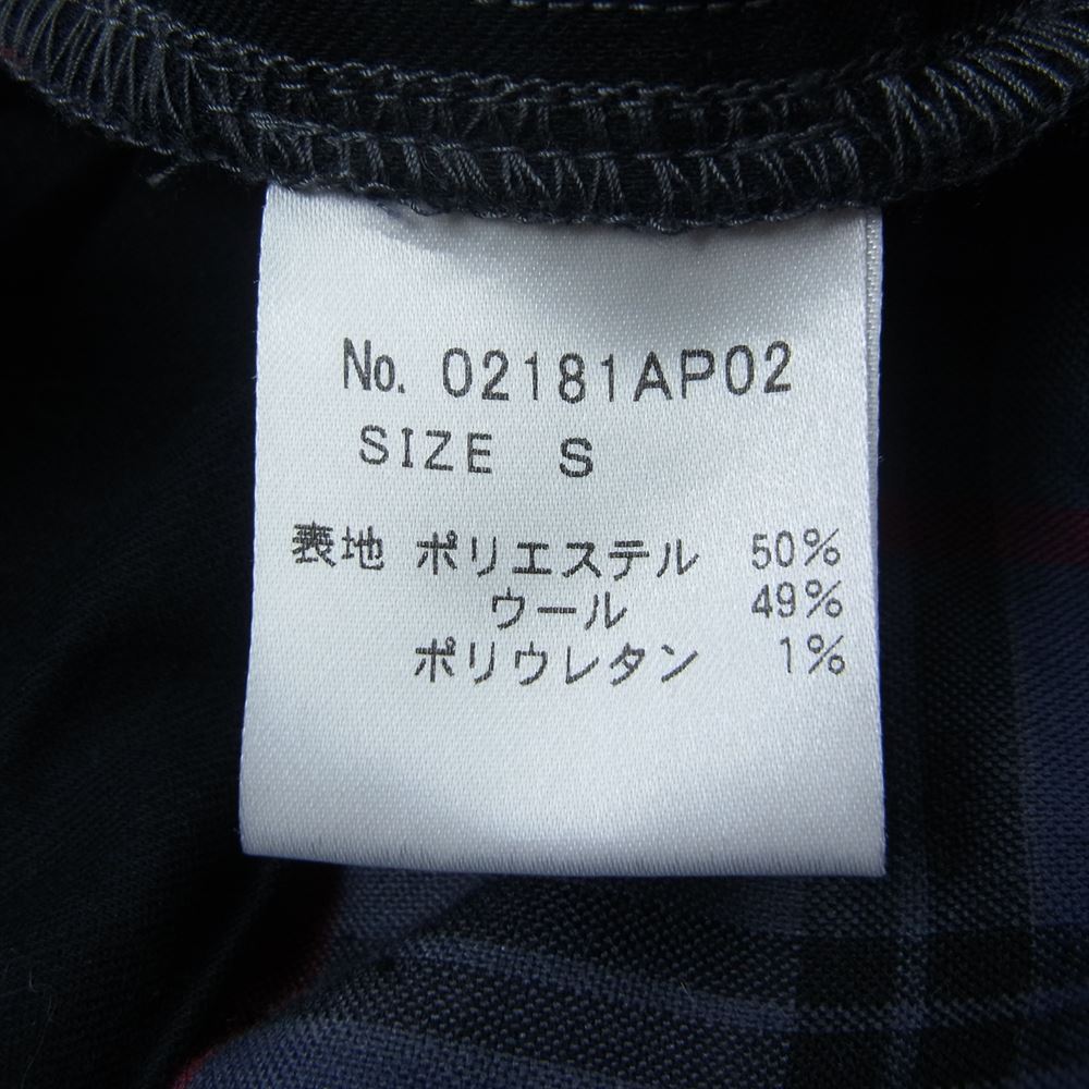 HYSTERIC GLAMOUR ヒステリックグラマー パンツ 02181AP02 ジップ