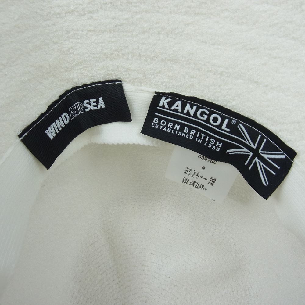 WIND AND SEA ウィンダンシー 帽子 0397BC × KANGOL カンゴール