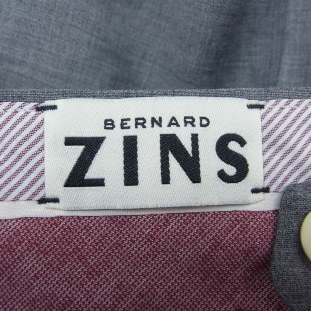 ベルナールザンス BERNARD ZINS パンツ スラックス パンツ グレー系 42