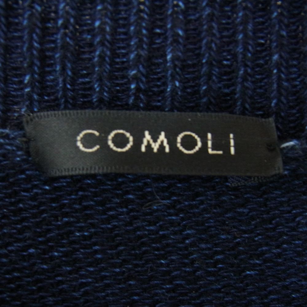 COMOLI コモリ ニット・セーター 3(L位) 紺