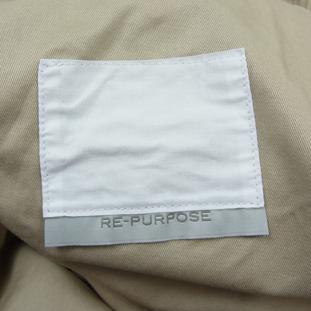 リパーパス RE-PURPOSE パンツ RE-PURPOSE リパーパス 日本製 US ARMY