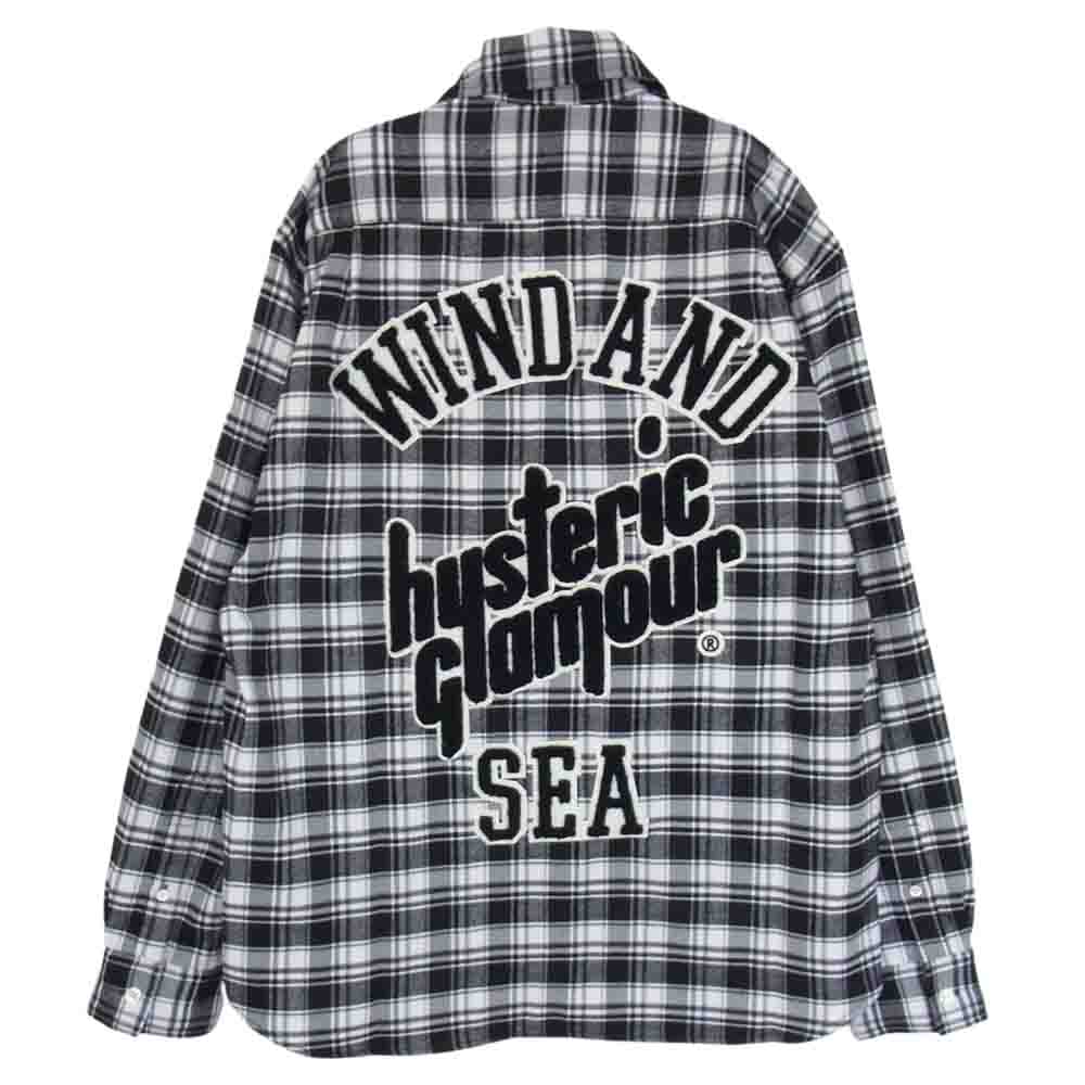 HYSTERIC GLAMOUR ヒステリックグラマー 長袖シャツ × WIND AND SEA