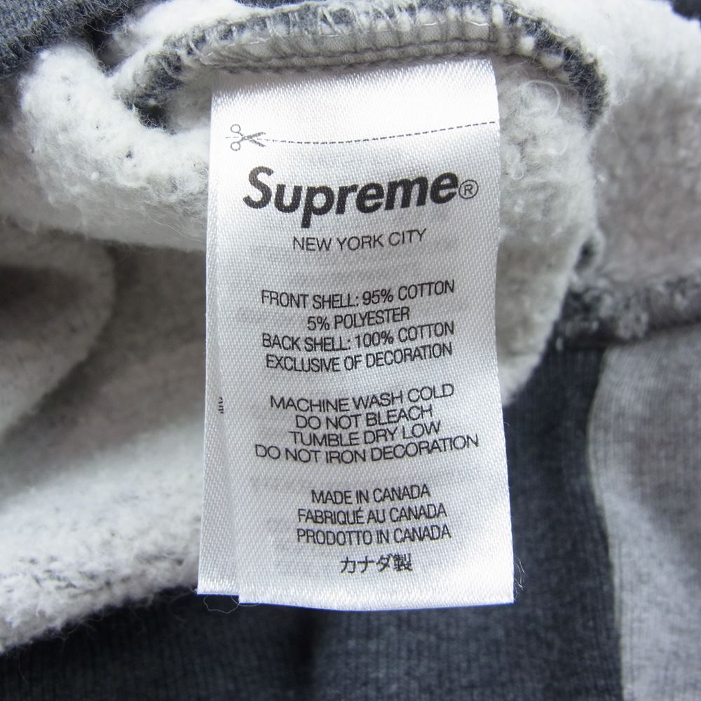 Supreme シュプリーム スウェット 21AW S Logo Split Hooded