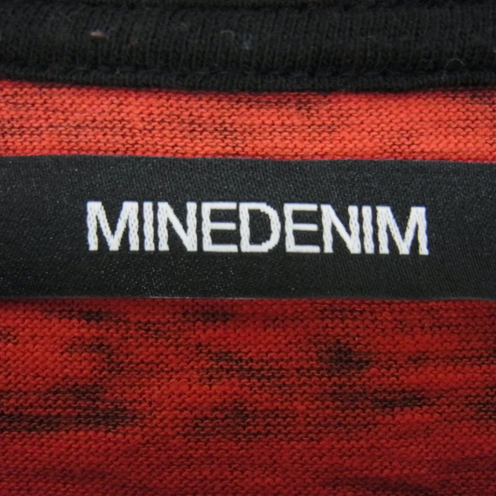 MINEDENIM マインデニム Ｔシャツ 22SS 2206-6001-17-M2 Hazy Border T