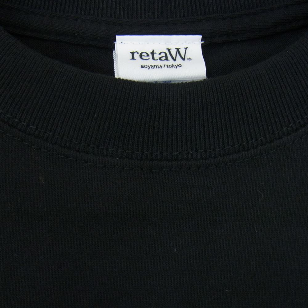 送料込！retaW FRGMT* black L フラグメントデザイン ブラック