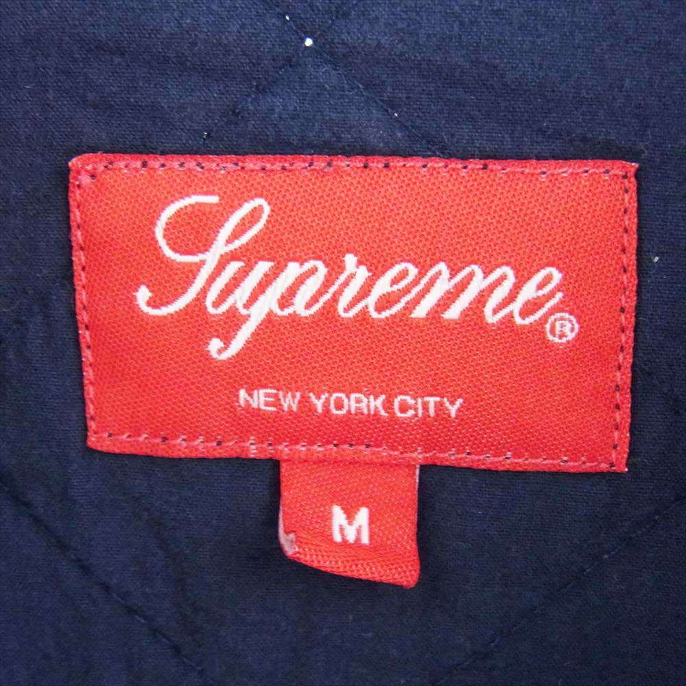 Supreme シュプリーム ブルゾン AW Quilted Plaid Zip Up Shirt