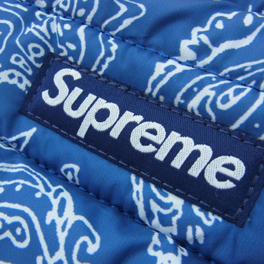 Supreme シュプリーム ショルダーバッグ 22AW Puffer Side Bag Blue