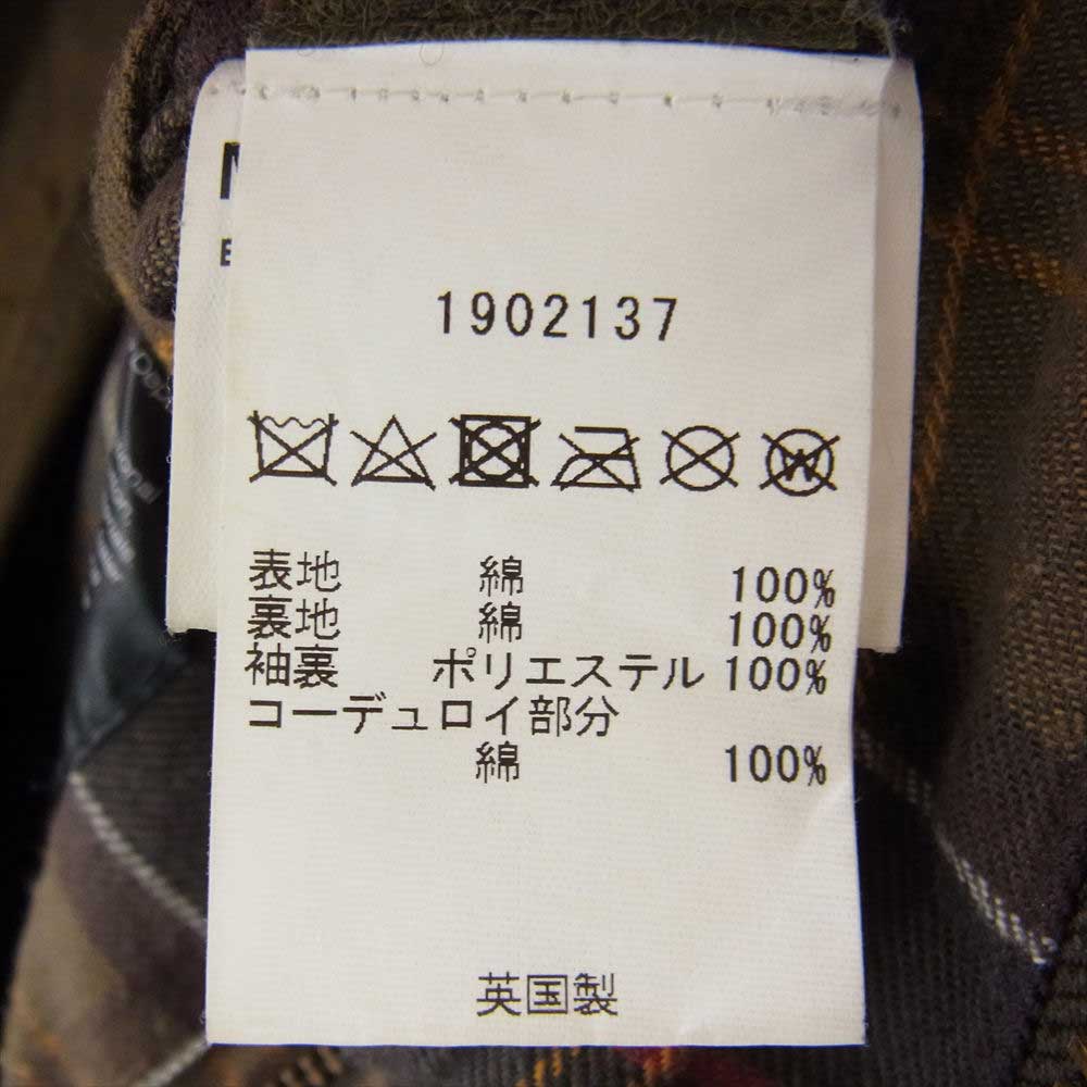 Barbour バブアー ジャケット 英国製 国内正規品 MWX1016OL51