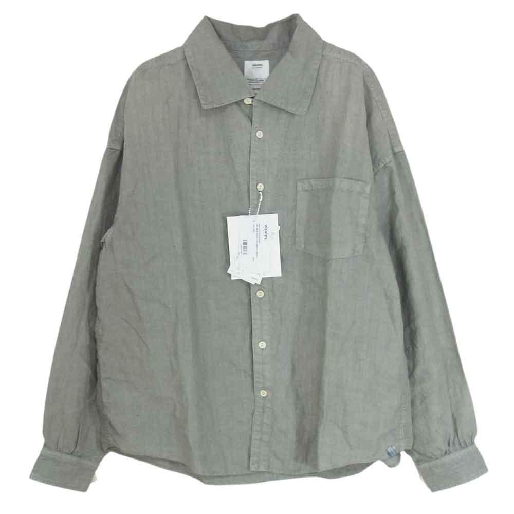 VISVIM ビズビム 長袖シャツ 23SS 0123105011007 PALMER SHIRT L/S