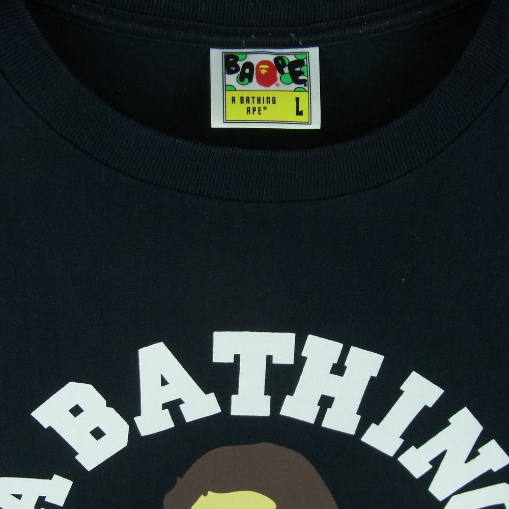 A BATHING APE アベイシングエイプ 半袖Ｔシャツ 001TE301001M BAPE