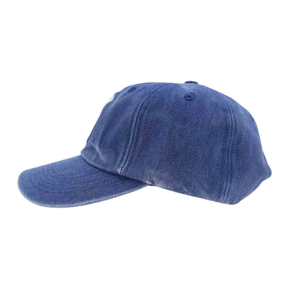 Supreme シュプリーム 帽子 23SS pigment canvas s logo 6-panel