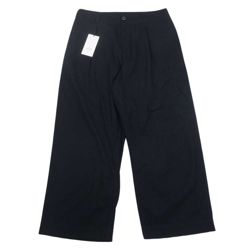 クオン KUON 142PT010300 MOLESKIN Wide Trousers モールスキン ワイド