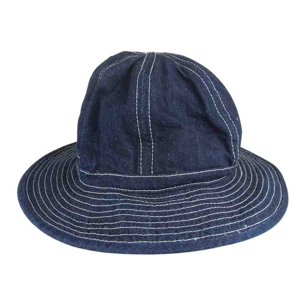 The REAL McCOY'S ザリアルマッコイズ 帽子 HAT WORKING DENIM BLUE