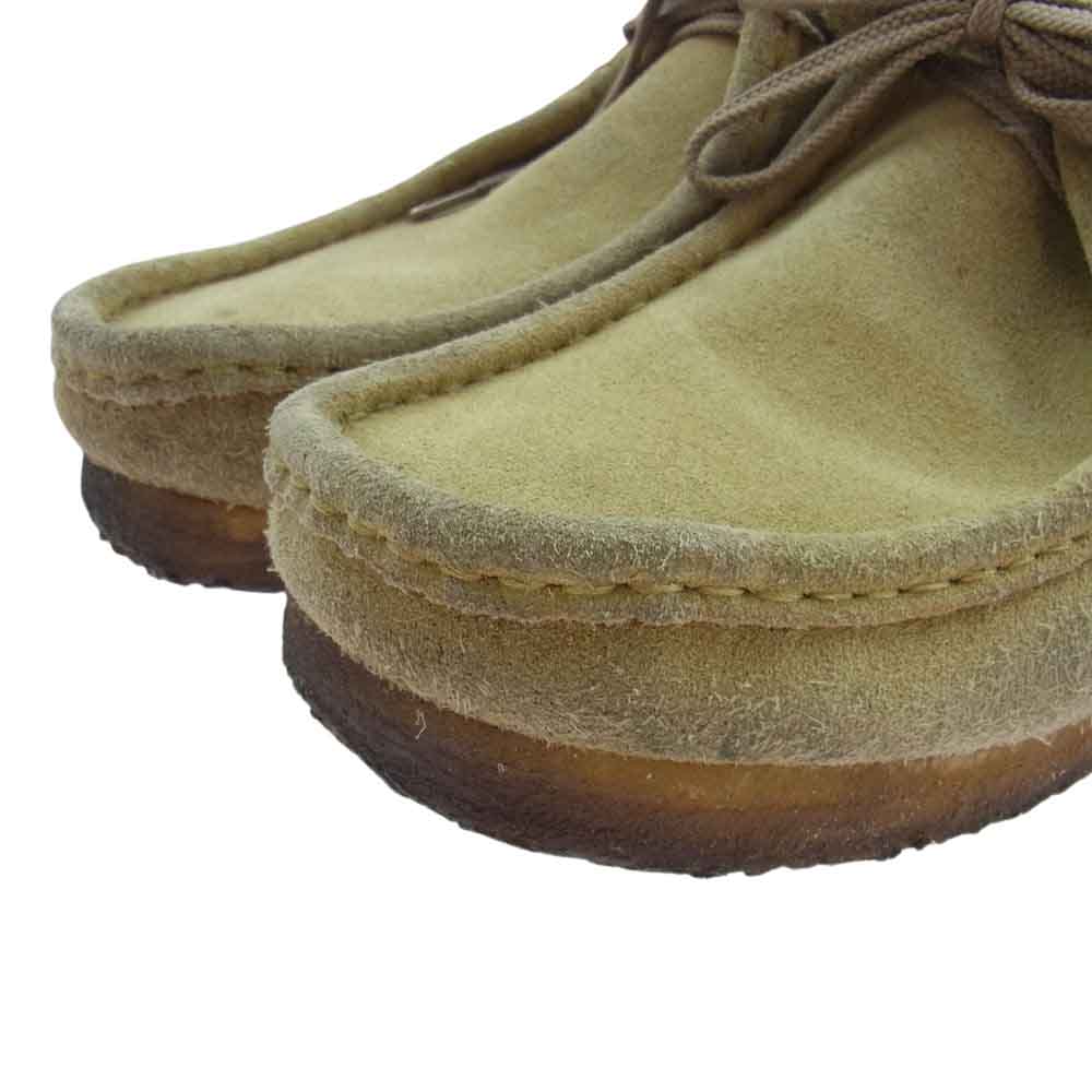 Clarks クラークス ブーツ 35405 WALLABEE ワラビー ブーツ ベージュ系