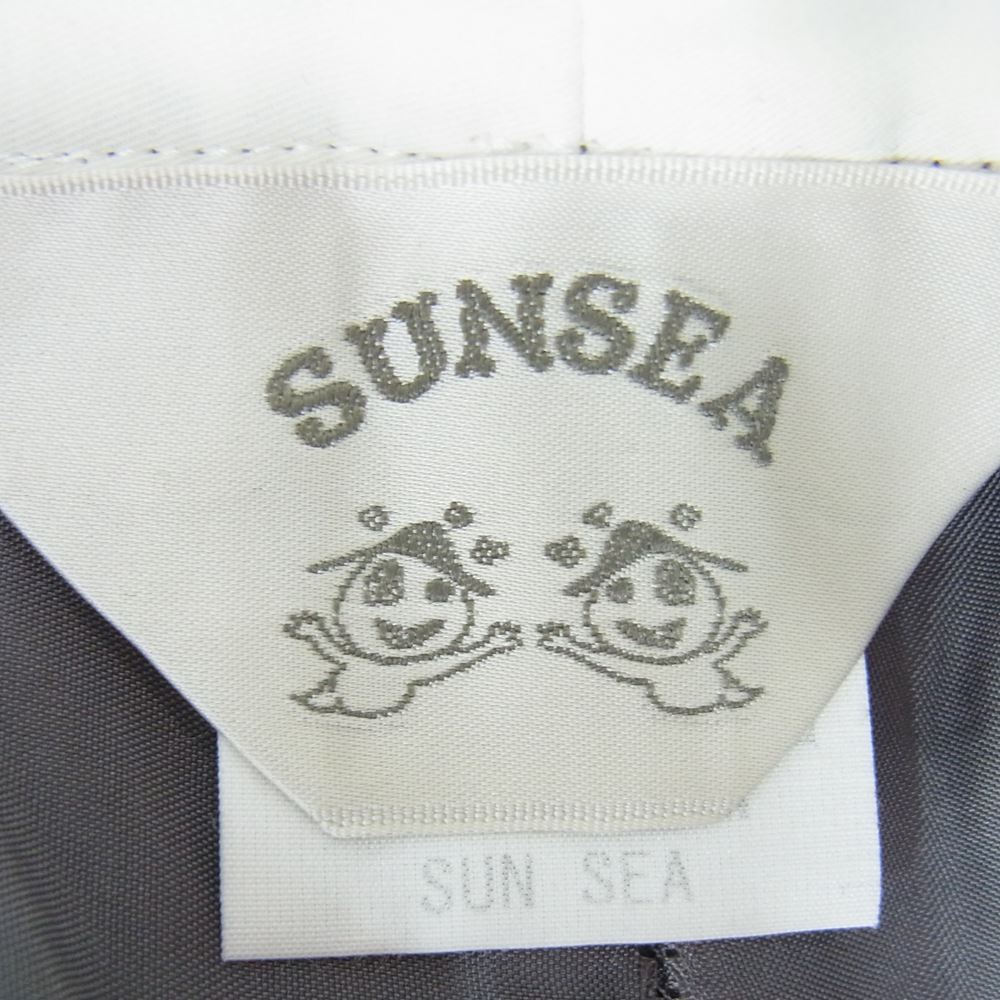 SUNSEA サンシー パンツ 16AW 16A45 MELTON CUT OFF PANTS メルトン