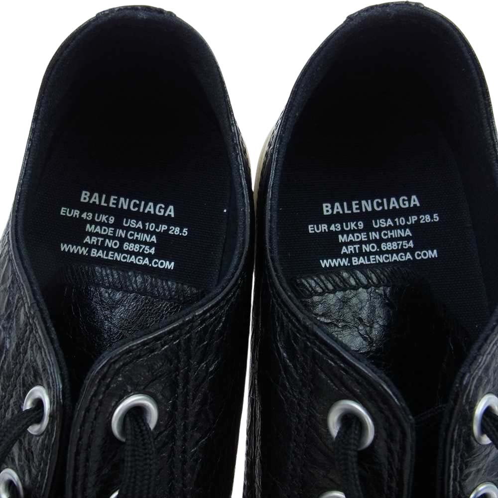 BALENCIAGA バレンシアガ スニーカー 688754 レザー ローカット