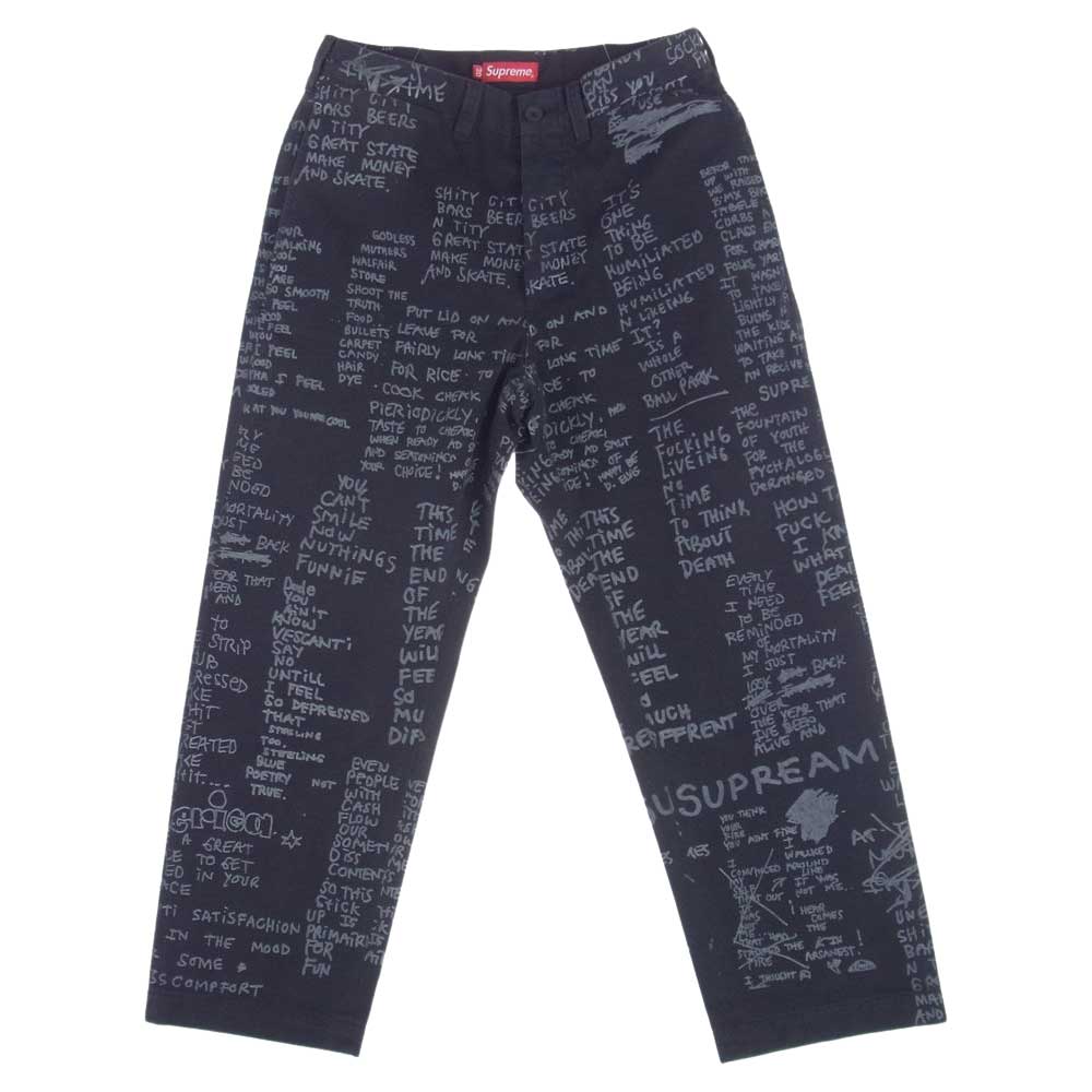 23SS Supreme Gonz Poems Chino Pant | chevroletrcristofano.com.uy