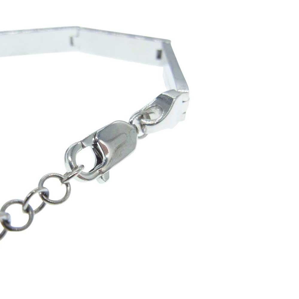 Supreme シュプリーム ブレスレット 23SS × Jacob & Co Logo Link Bracelet Silver ジェイコブ ロゴ リング ブレスレット シルバー【新古品】【未使用】