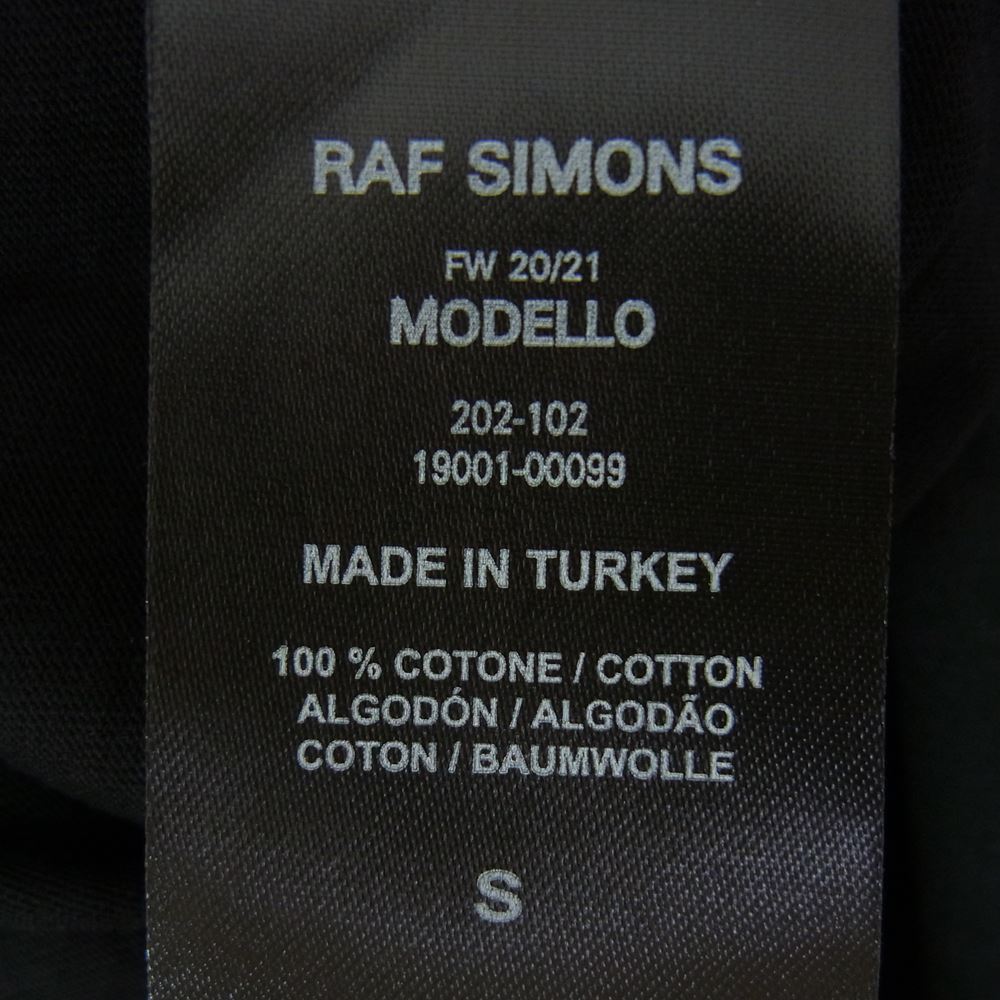 RAF SIMONS MODELLO 19SSシャツ