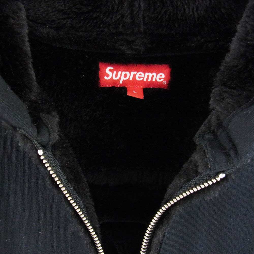 Supreme シュプリーム パーカー 21AW FAUX SHEARLING HOODED JACKET ...
