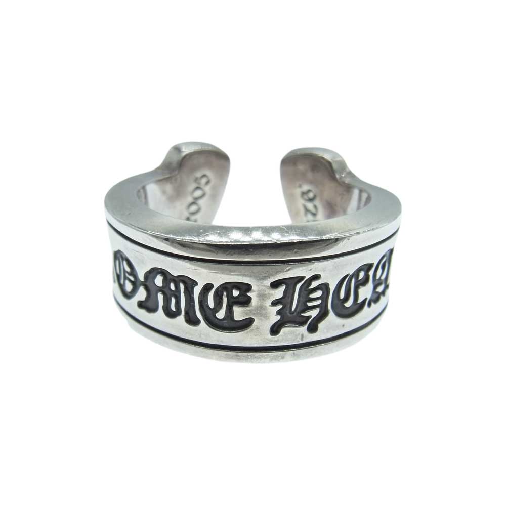 Chrome hearts scroll hot sale label ring