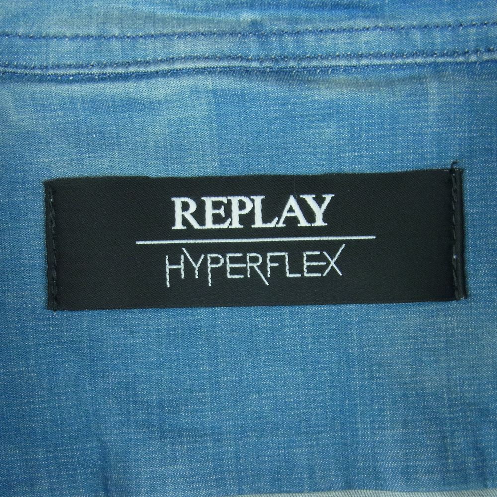 REPLAY リプレイ 長袖シャツ 514914159 国内正規品 HYPERFLEX ハイパー