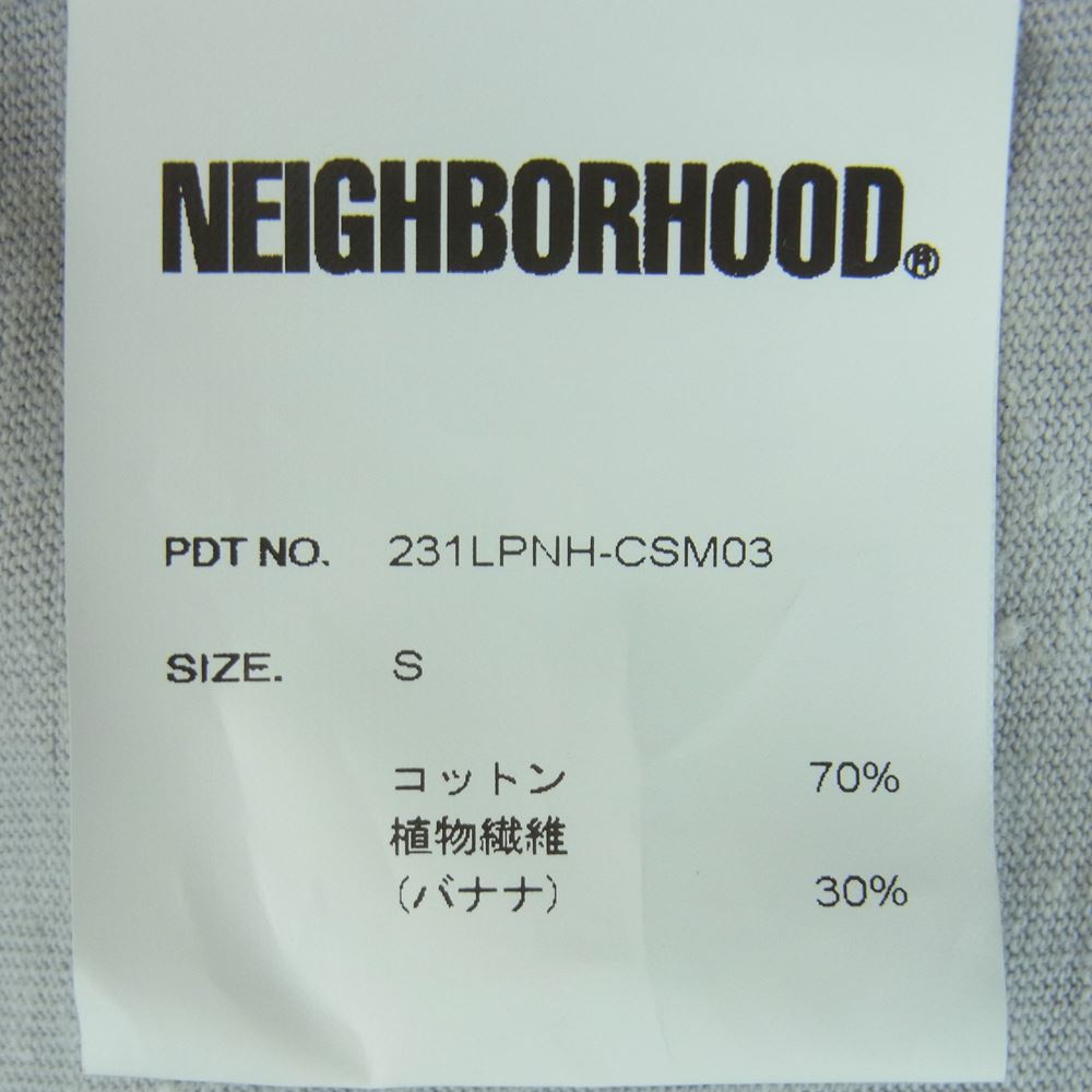 NEIGHBORHOOD ネイバーフッド 長袖Ｔシャツ 23SS 231LPNH-CSM03 LOGO