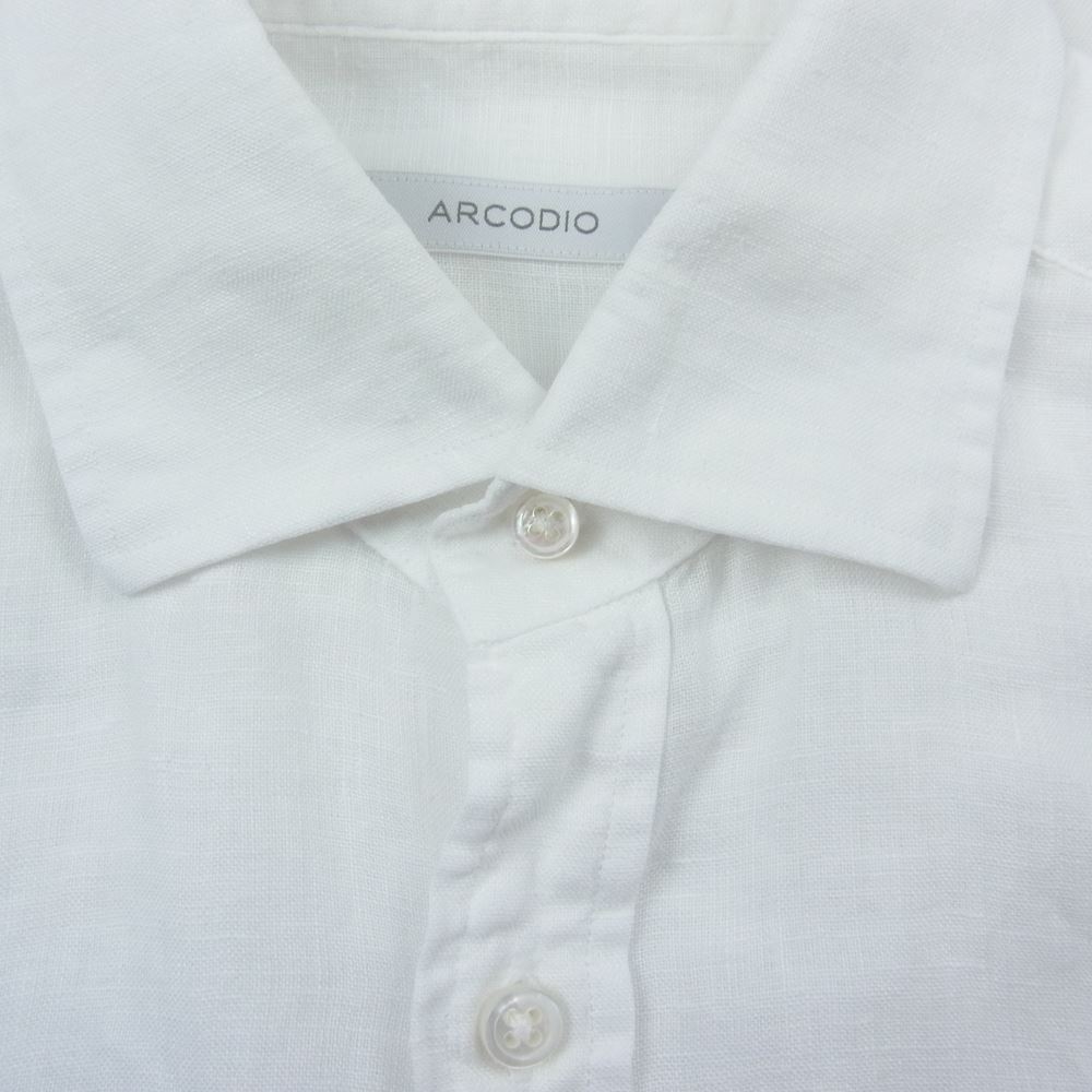 アルコディオ ARCODIO 長袖シャツ C-GIN 02101 10 GINO フレンチリネン