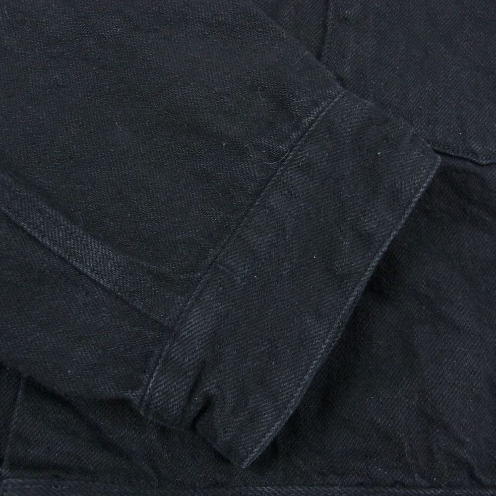 COMOLI 20AW 新作 デニムジャケット サイズ2 ブラック 新品未使用