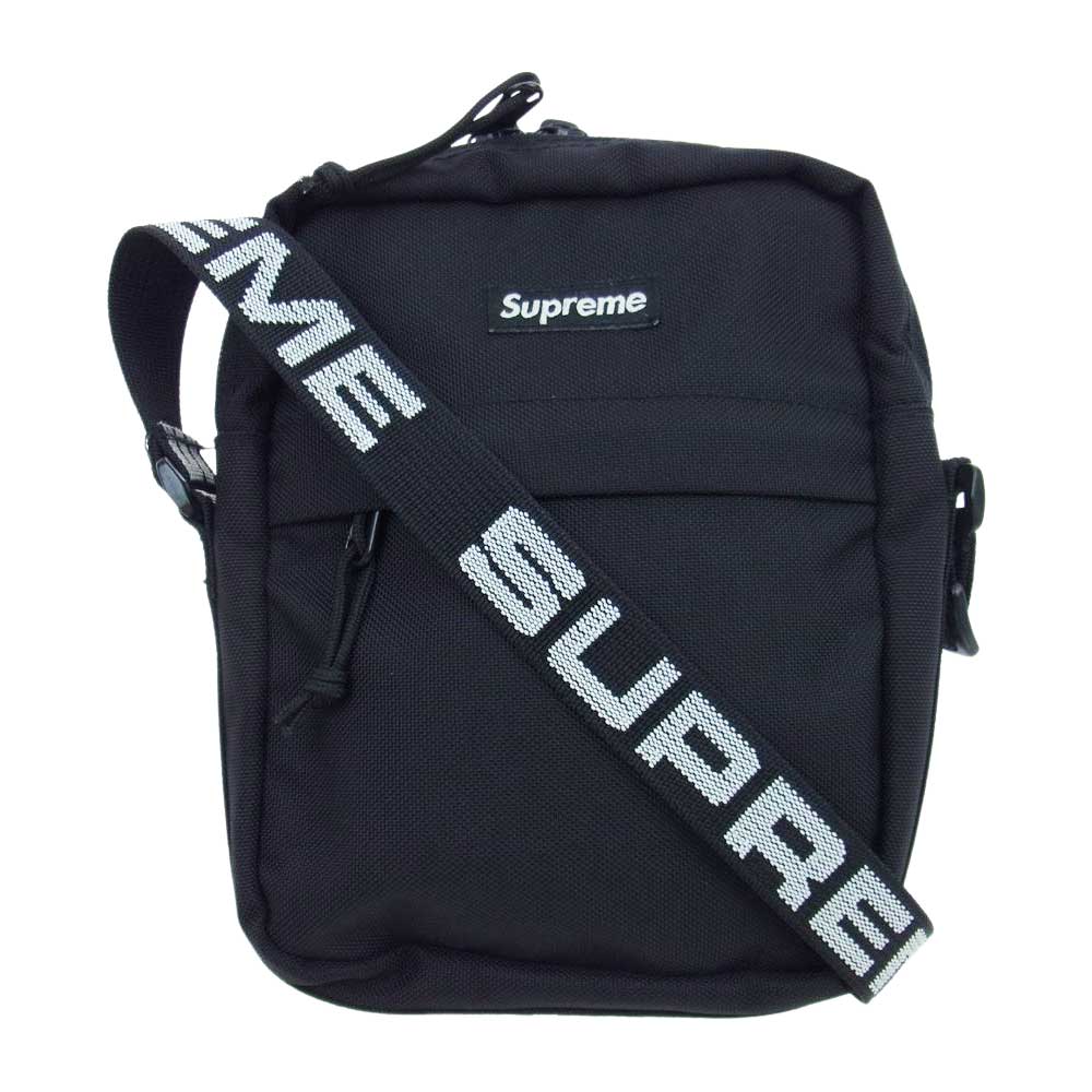 BLACK付属品[込み]Supreme ショルダーバッグ　shoulder bag 18ss