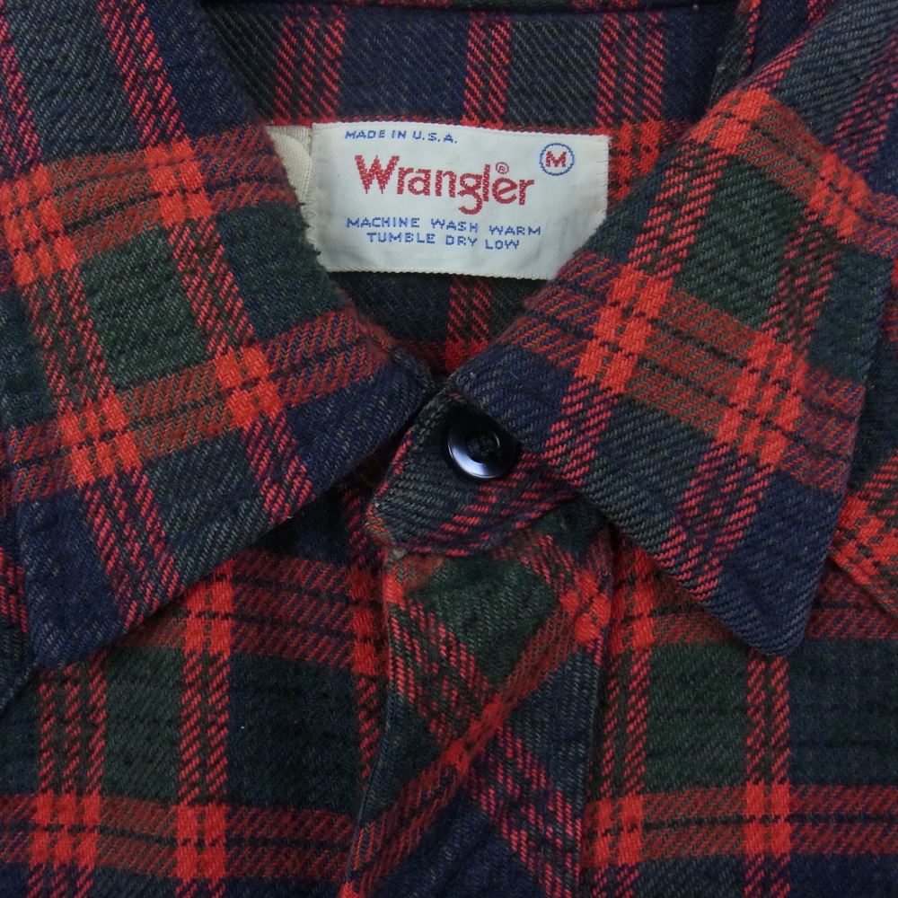 wrangler 70's Western Plaid Shirts - シャツ